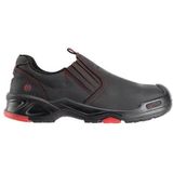 Baak - Brian - Instapper - Zwart/Rood - Volnerf Rundleder