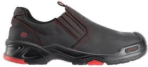 Baak - Brian - Instapper - Zwart/Rood - Volnerf Rundleder