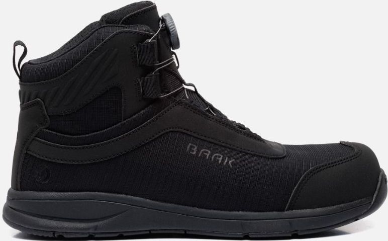 Baak - Samson BOA S3 SRC ESD Hoog Werkschoenen - Zwart - Nylon