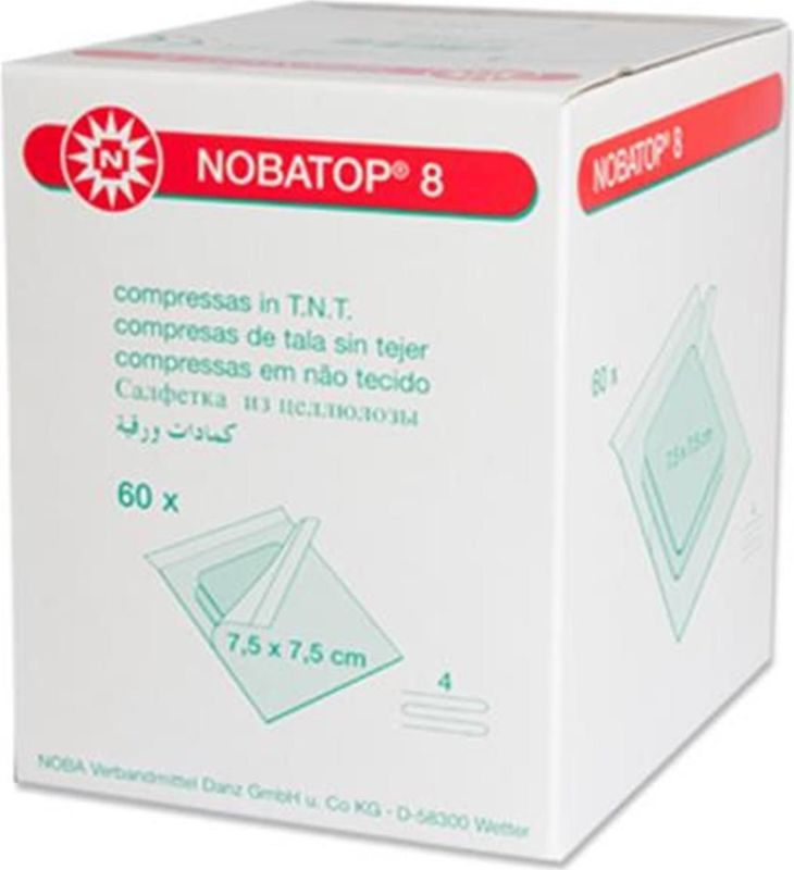 NOBATOP® - Steriel Gaaskompres - 50 Stuks - Vliesmateriaal