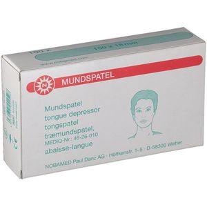 Noba - Tongspatel - Hout - 100 Stuks - Sterilisabel