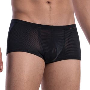 Olaf Benz - Minibroek (retroshorts) voor heren - korte broekspijpen (OB-1-05830), zwart, S