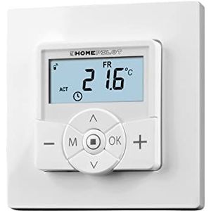 HOMEPILOT - Thermostaat Premium Smart | Comfortabele Smart Home individuele kamerregeling voor radiatoren & vloerverwarming. Met verwarmings- en koelfunctie.