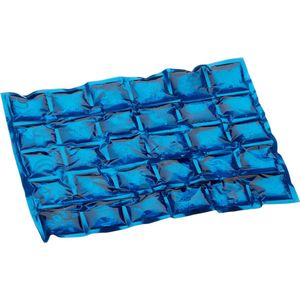 1x stuks flexibele koelelementen 24 x 29 cm - Flexibel koelkussen voor koelbox of koeltas