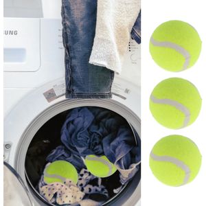 Cepewa - Wasbollen - Tennisballen - Set van 3 - Voor Zachte en Kreukvrije Was