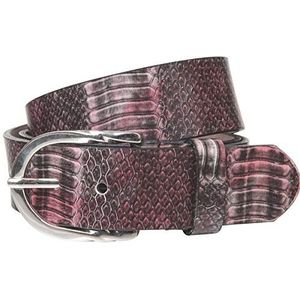 Lindenmann Women's Leather Belt/Women's Belt, leather belt, rose, Farbe/Color:rose, Size US/EU:Waist Size 33.5 M EU 85 cm