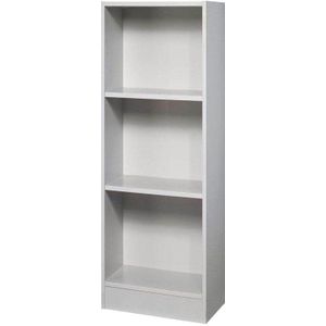 ULM - Boekenkast - Lichtgrijs - Spaanplaat - 3 OH