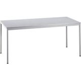 Vergadertafel | Grijs/grijs | 160 x 80 cm | Vektor 5