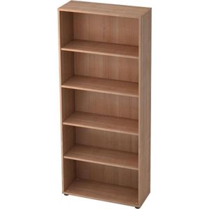 HAMMERBACHER Aktenregal Basic 4000 nussbaum 80,0 x 33,0 x 188,0 cm