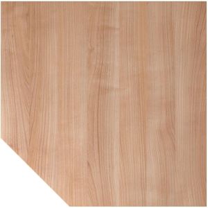HAMMERBACHER Verbindungsplatte höhenverstellbar VLT12 nussbaum, silber Trapezform 120,0 x 80,0 x 65,5 - 82,5 cm