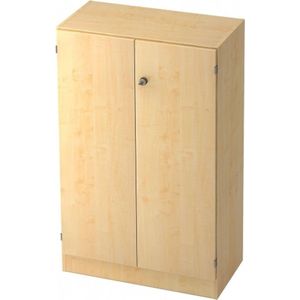 HAMMERBACHER Aktenschrank 6550, V6550/3/3/SG ahorn 2 Fachböden 80,0 x 42,0 x 127,0 cm