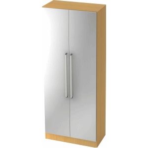 Wandkast - Beuken/Zilver x 42 x 200,4 cm - Signa G00 CE