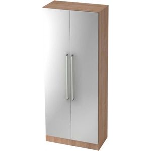 Wandkast | Walnoot/Zilver | 80 x 42 x 200,4 cm | Signa G 7100 CE