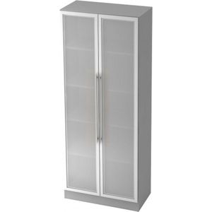 Wandkast - Grijs/Zilver - 80 x 42 x 200,4 cm - Signa G 7100G RE