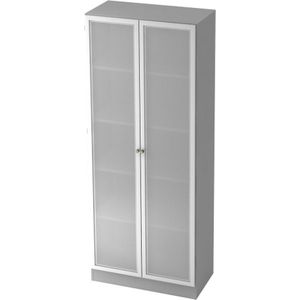 Wandkast - Grijs/Zilver - 80 x 42 x 200,4 cm - Signa K 6100G SG