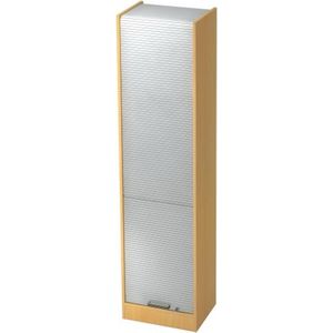 Wandkast | Beuken/Zilver | 50 x 40 x 200,4 cm | Signa R50 SG