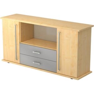 Kapa SB | Dressoir | met deuren + laden Pruim / Wit