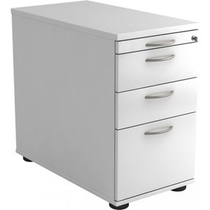 Ladeblok - 2 Lades - Wit - 42,8 x 80 x 72-76 cm - Signa Sc40 BM