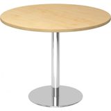 hjh OFFICE PRO Bistro F100R C - Systeem conferentietafel Esdoorn / Chroom