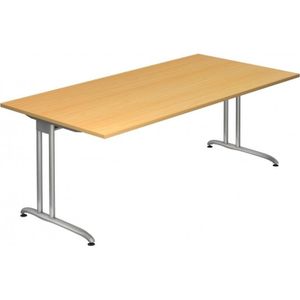 BELA 2E S | Bureau - Beuken 200 x 100