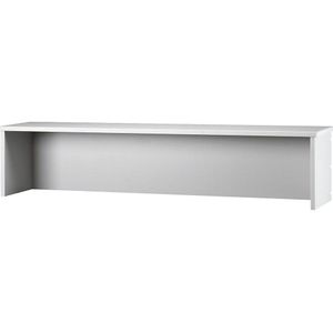 mcbuero.de Thekenaufsatz 120cm 1OH Weiß