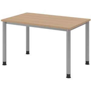 HAMMERBACHER höhenverstellbarer Schreibtisch VHS12/E/S eiche