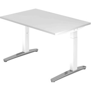 Bureau | In Hoogte Verstelbaar | Wit | Xtra XB 12 WC