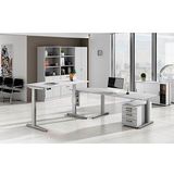XBE91 S - Hoek rond 80 x 80 Grijs