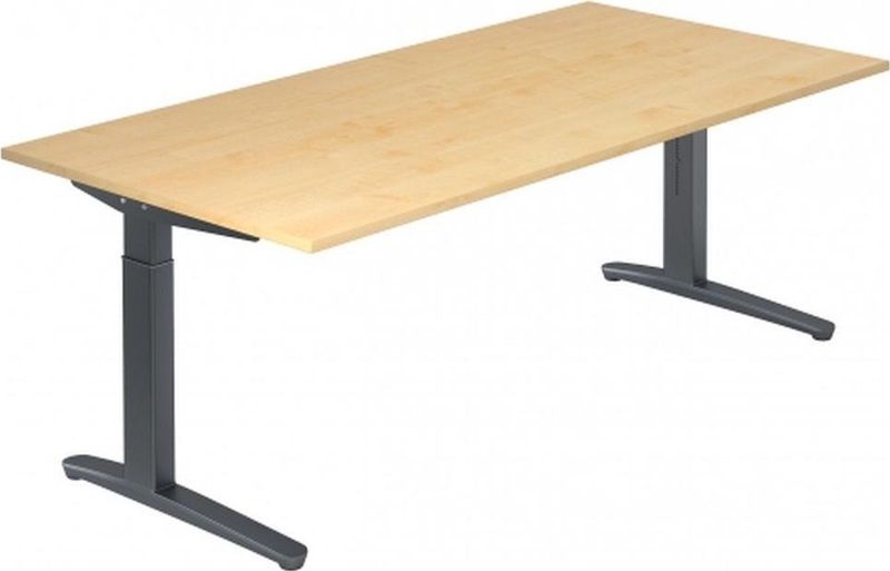 Bureau - In Hoogte Verstelbaar - Esdoorn - Xtra XB 2E GG