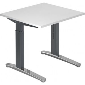 XTRA XB 8 GC | Bureau - Wit 80 x 80 Tafelhoogte I In hoogte verstelbaar