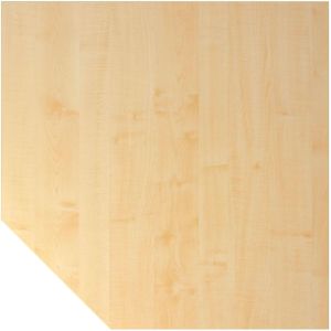 eurokraft pro ANNY - Verbinding, trapeziumvormig incl. steunpoot, ahornhoutdecor / grafiet