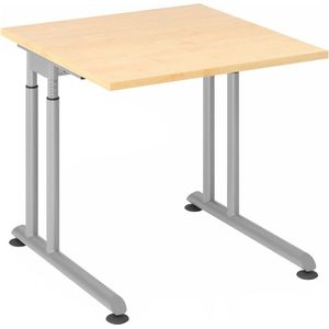 Bureau - In Hoogte Verstelbaar - Meerkleurig - Zeno 8 S - 80x80