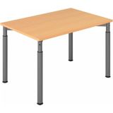 Bureau - In Hoogte Verstelbaar - Meerkleurig - Yama 12 G - 120x80