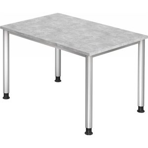 HILO 12 S | Bureau - 120x80 Tafelhoogte I In hoogte verstelbaar Beton