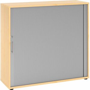 Roldeurkast - Esdoorn/Zilver x 40 x cm - Beta 1733S