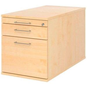 SIGNA TC20 BS - Rolcontainer Esdoorn Hout met ophangsysteem Metalen beugelhandgreep