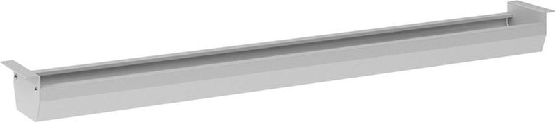 mcbuero.de Kabelwanne klappbar für 160er Tisch Silber