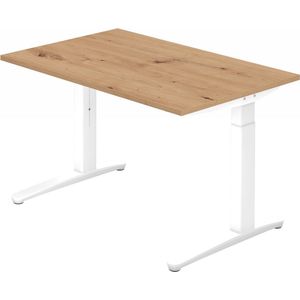 XTRA XB 12 WW | Bureau - 120x80 Tafelhoogte I In hoogte verstelbaar Knoestige Eiken