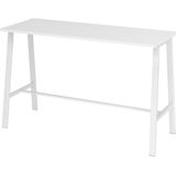 Universele tafel HIGH CREATIVE, h x b x d = 1040 x 1750 x 680 mm, wit/wit