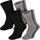 Chili Lifestyle Wollsocken MERINO super warm 4 Paar Weichbund Winter