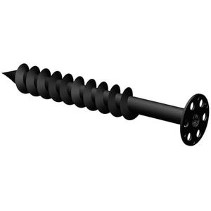 LUX ELEMENTS Schroefplug 13 cm FIX-SD 10 st. I Kunststof schroefplug bit type PH3/PH2/PR2 I Schijfdeuvels voor het maken van hoeken, planken en meer