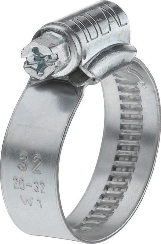 Slangklem DIN 3017 W1 12mm 80-100mm IDEAL-Schlemper