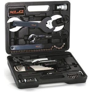 XLC Fietsgereedschapskoffer - 33-delig - Zwart