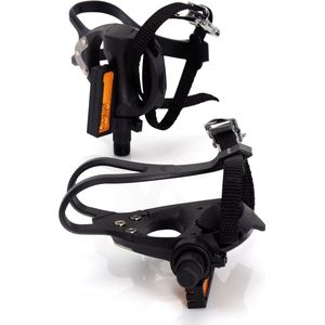 XLC Race PD-R01 – Fietspedalen Race – Riembevestiging – PVC – Zwart
