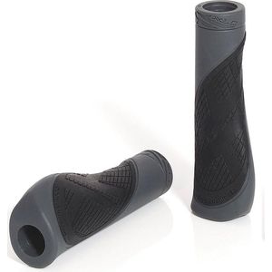 XLC BO2 GR-S17 Comfort Fiets Handvatten - 135/92mm - Zwart/Grijs