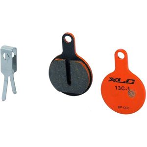 XLC - BP O33 - Remblokken - Oranje - Organisch - Compatibel met Tektro Lyra