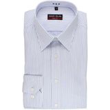 MARVELIS - Overhemd - Wit - 100% Katoen - Korte Mouwen - Kent Kraag