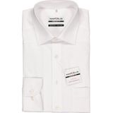 MARVELIS - Comfort Fit - Overhemd - Wit - Strijkvrij - Boordmaat: 39