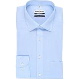 MARVELIS - Comfort Fit - Overhemd - Lichtblauw - Strijkvrij - Boordmaat: 39