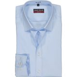 MARVELIS - Body Fit - Overhemd - Lichtblauw - Strijkvriendelijk